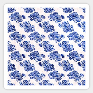 Blue Mosaic Sticker